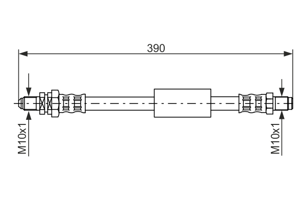 TUBO FLESSIBILE FRENO