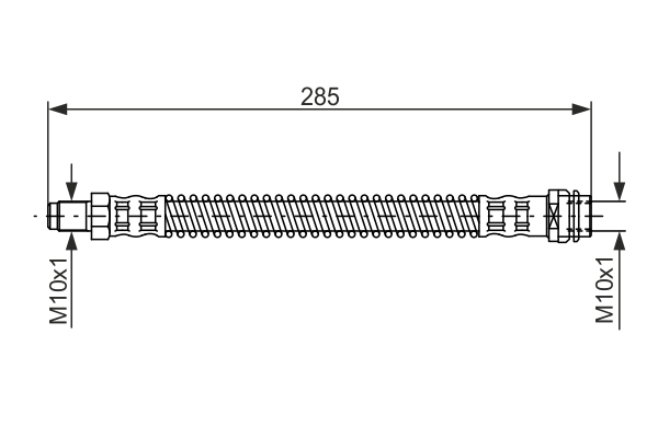 TUBO FLESSIBILE FRENO