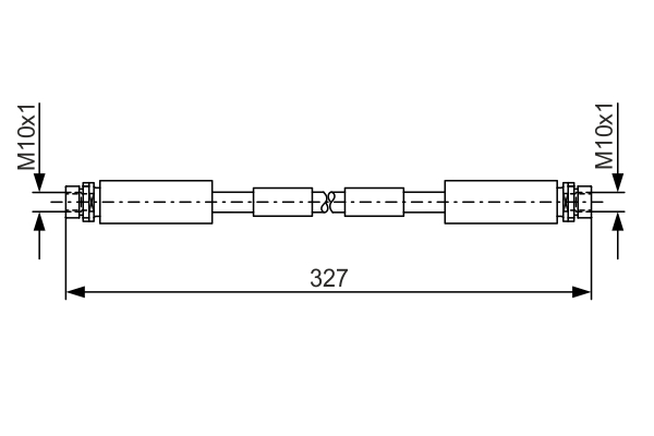 TUBO FLESSIBILE FRENO