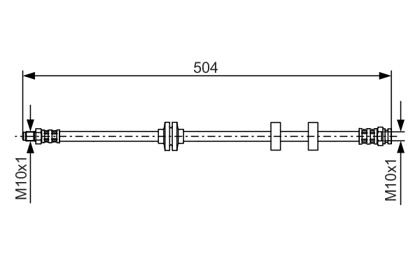 TUBO FLESSIBILE FRENO