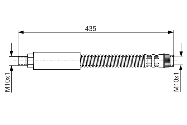 TUBO FLESSIBILE FRENO