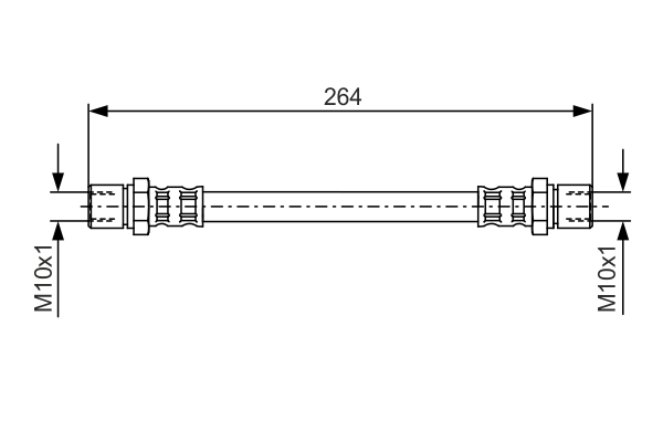 TUBO FLESSIBILE FRENO