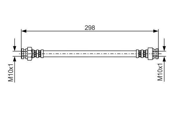 TUBO FLESSIBILE FRENO