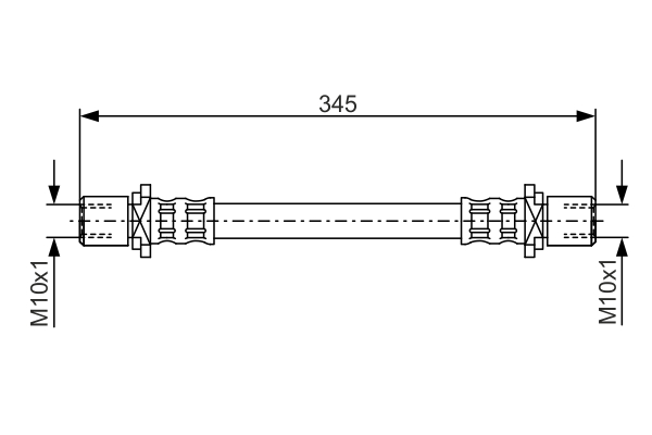 TUBO FLESSIBILE FRENO