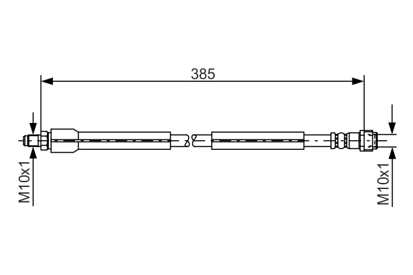 TUBO FLESSIBILE FRENO