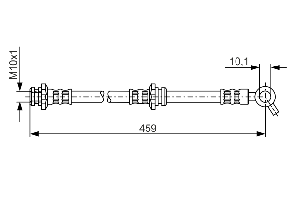 TUBO FLESSIBILE FRENO