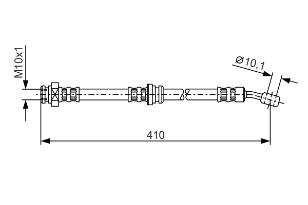 TUBO FLESSIBILE FRENO