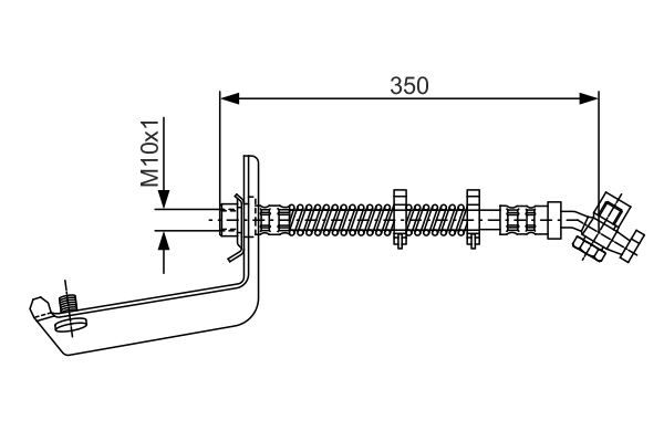 TUBO FLESSIBILE FRENO