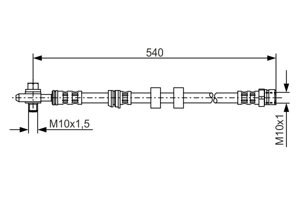 TUBO FLESSIBILE FRENO