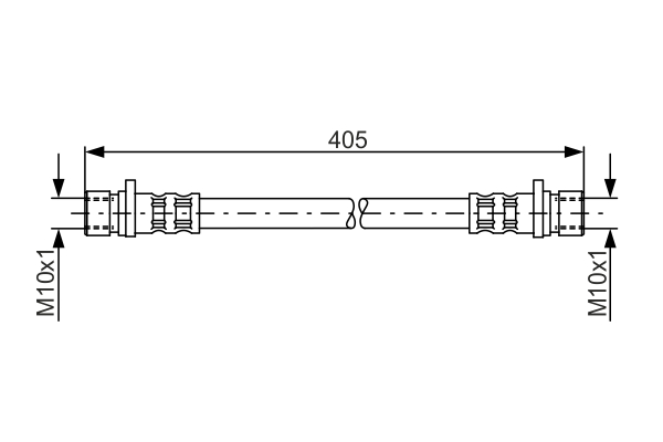 TUBO FLESSIBILE FRENO