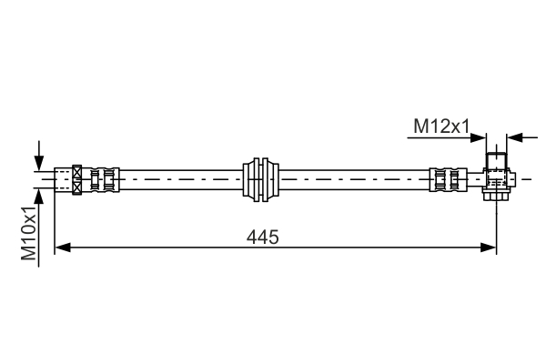 TUBO FLESSIBILE FRENO