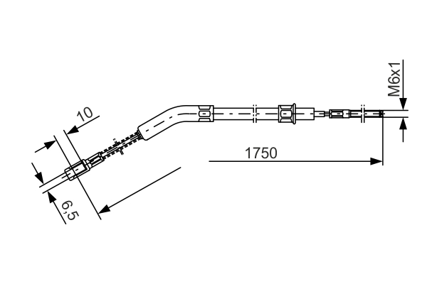 BOSCH CAVO COMANDO FRENO
