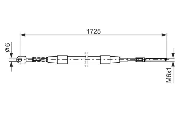 BOSCH CAVO COMANDO FRENO