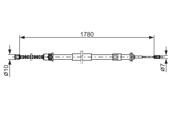 BOSCH CAVO COMANDO FRENO