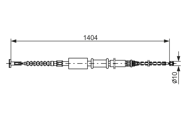 BOSCH CAVO COMANDO FRENO