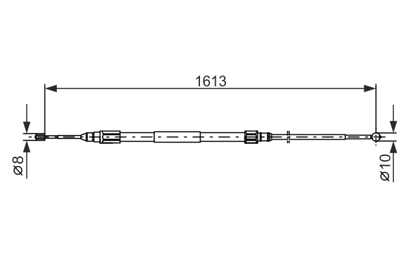 BOSCH CAVO COMANDO FRENO