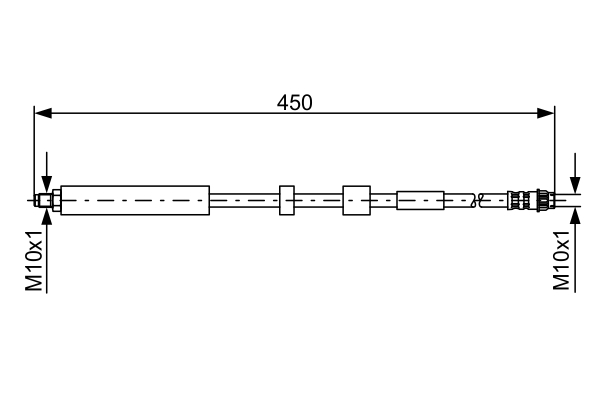 TUBO FLESSIBILE FRENO