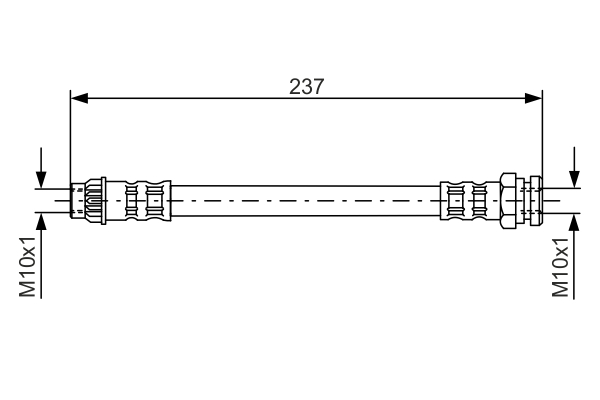 TUBO FLESSIBILE FRENO