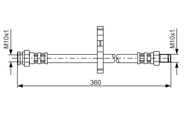 TUBO FLESSIBILE FRENO