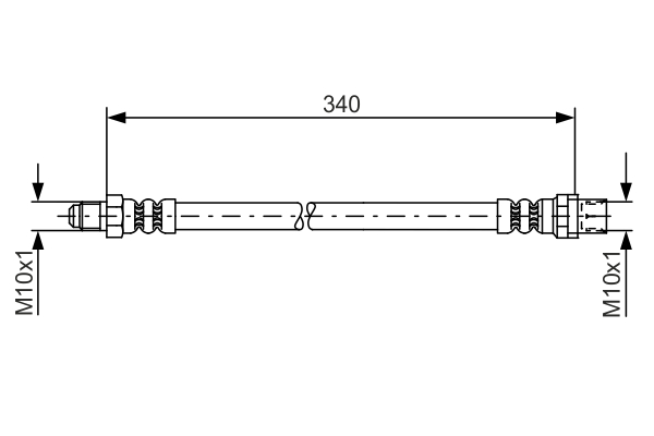 TUBO FLESSIBILE FRENO