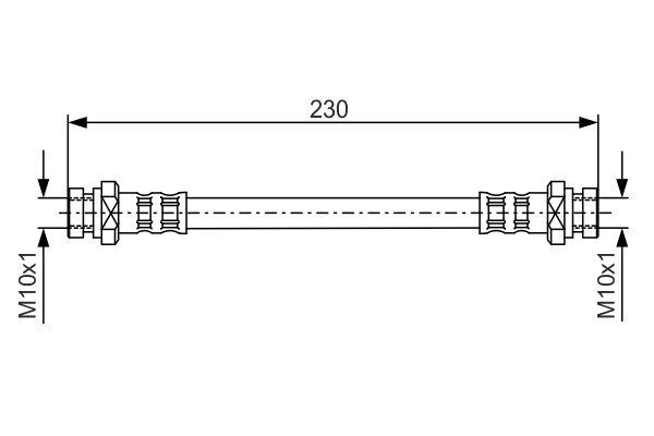TUBO FLESSIBILE FRENO