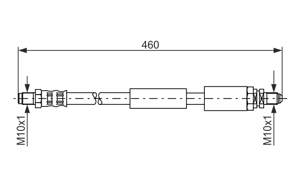 TUBO FLESSIBILE FRENO
