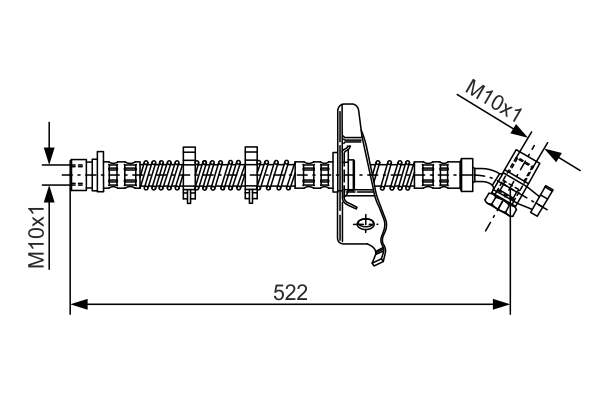 TUBO FLESSIBILE FRENO
