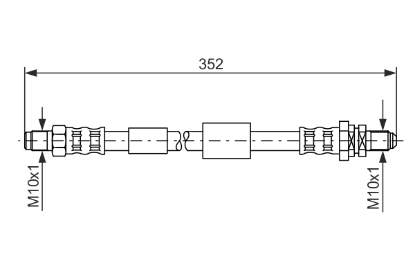 TUBO FLESSIBILE FRENO