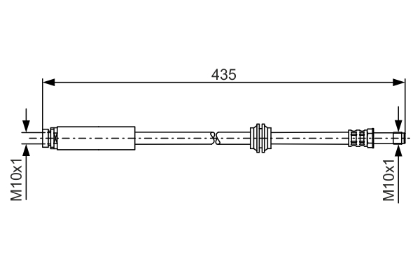 TUBO FLESSIBILE FRENO