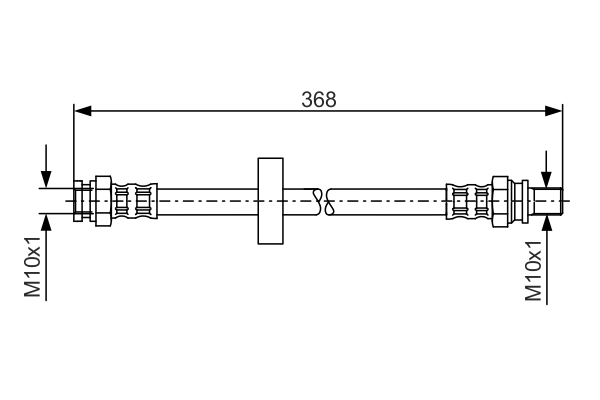 TUBO FLESSIBILE FRENO
