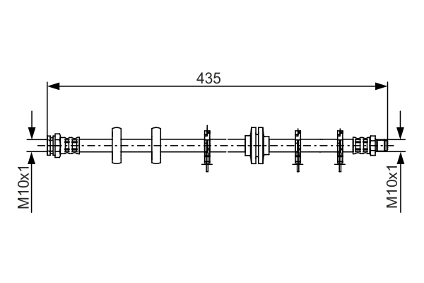 TUBO FLESSIBILE FRENO