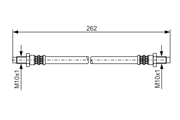 TUBO FLESSIBILE FRENO