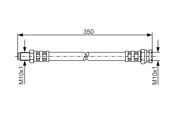 TUBO FLESSIBILE FRENO