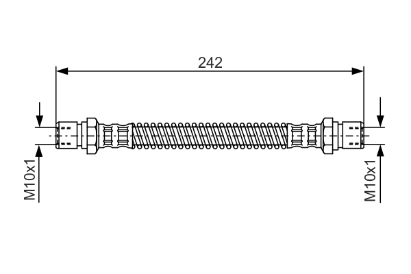 TUBO FLESSIBILE FRENO