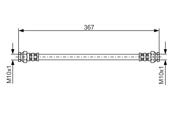 TUBO FLESSIBILE FRENO