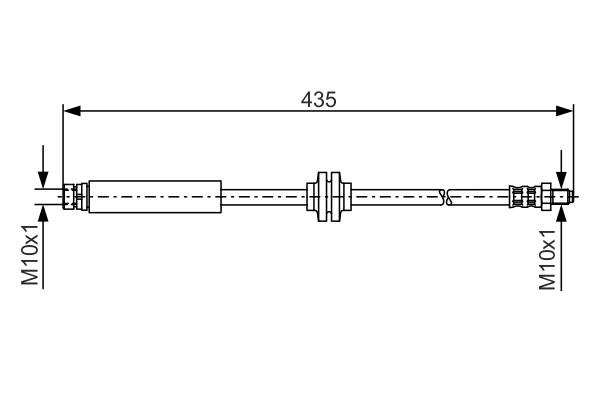 TUBO FLESSIBILE FRENO