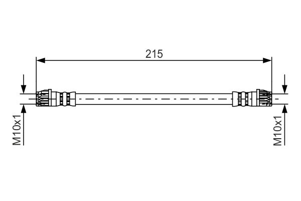 TUBO FLESSIBILE FRENO