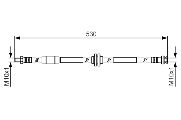 TUBO FLESSIBILE FRENO