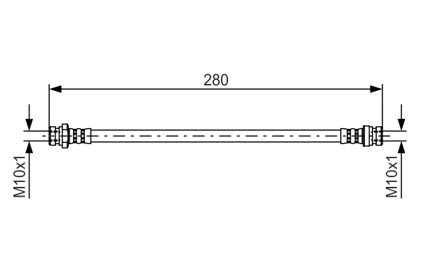 TUBO FLESSIBILE FRENO