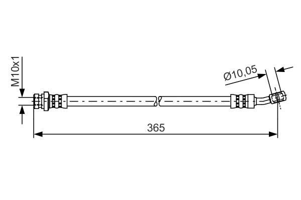 TUBO FLESSIBILE FRENO