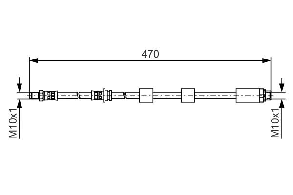 TUBO FLESSIBILE FRENO