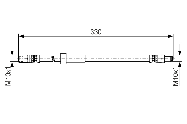 TUBO FLESSIBILE FRENO