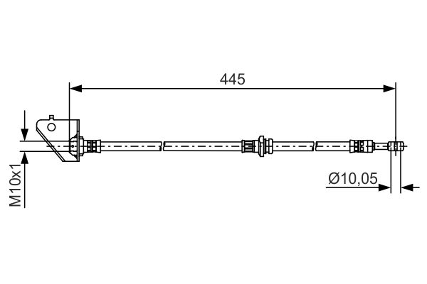 TUBO FLESSIBILE FRENO
