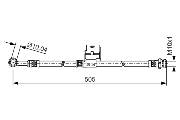 TUBO FLESSIBILE FRENO