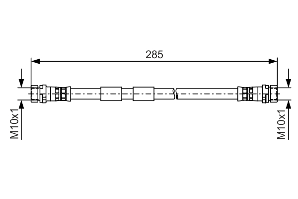TUBO FLESSIBILE FRENO