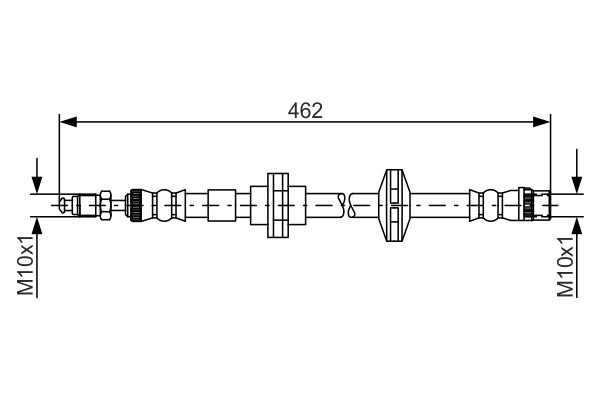 TUBO FLESSIBILE FRENO