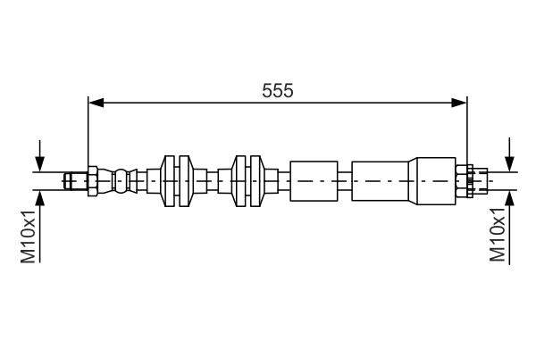 TUBO FLESSIBILE FRENO