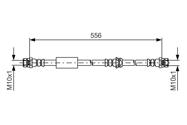 TUBO FLESSIBILE FRENO
