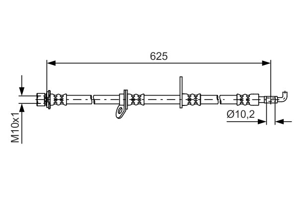 TUBO FLESSIBILE FRENO