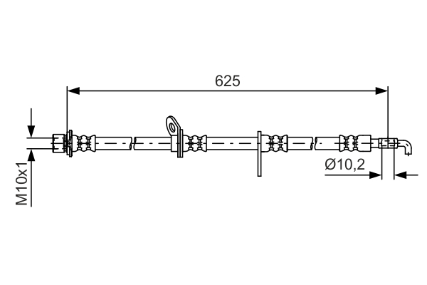 TUBO FLESSIBILE FRENO